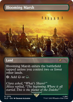 Blooming Marsh (1374) (Borderless) - Foil