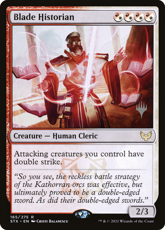 Blade Historian (165) (Promo Pack) - Foil
