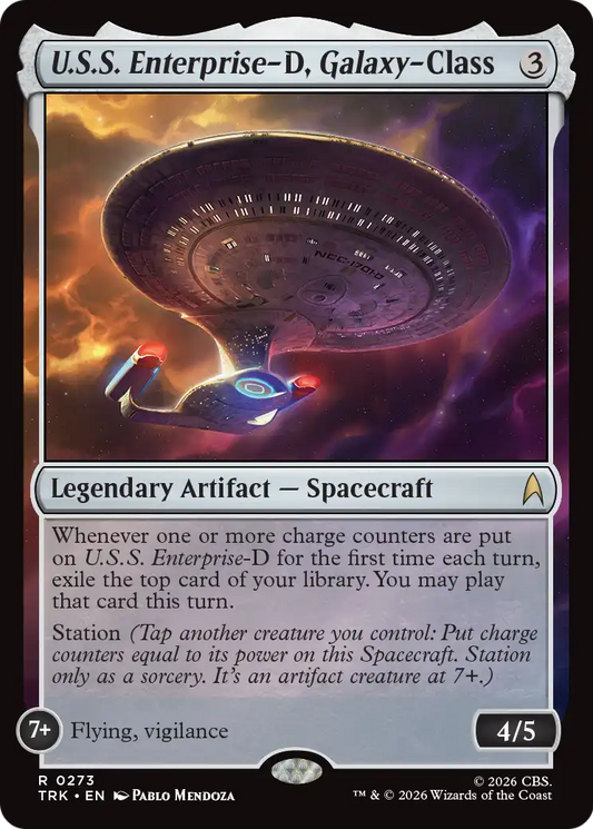 U.S.S. Enterprise-D, Galaxy-Class (TRK)