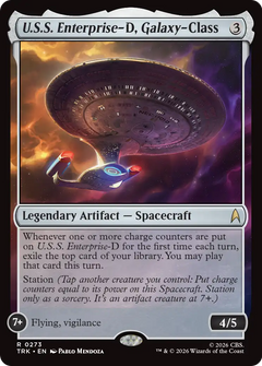 U.S.S. Enterprise-D, Galaxy-Class (TRK) - Foil