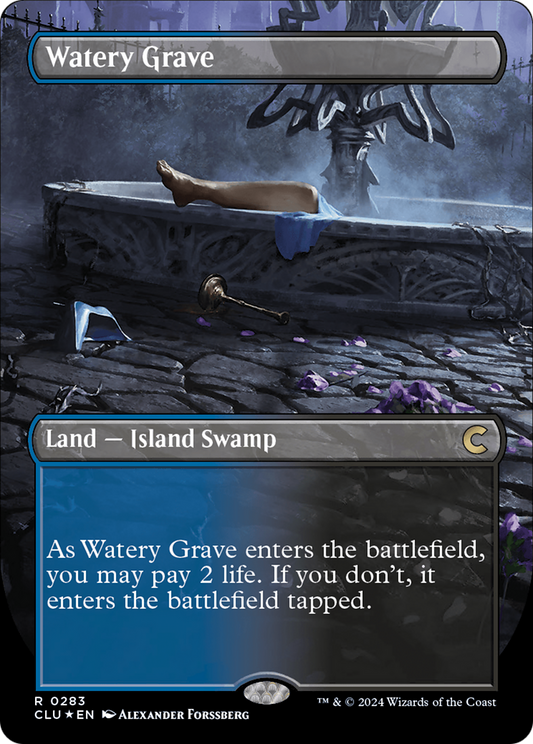 Watery Grave (0283) (Borderless) - Foil