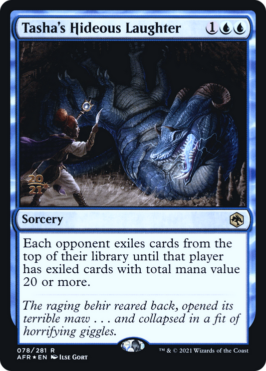 Tasha's Hideous Laughter (078) (Prerelease) - Foil