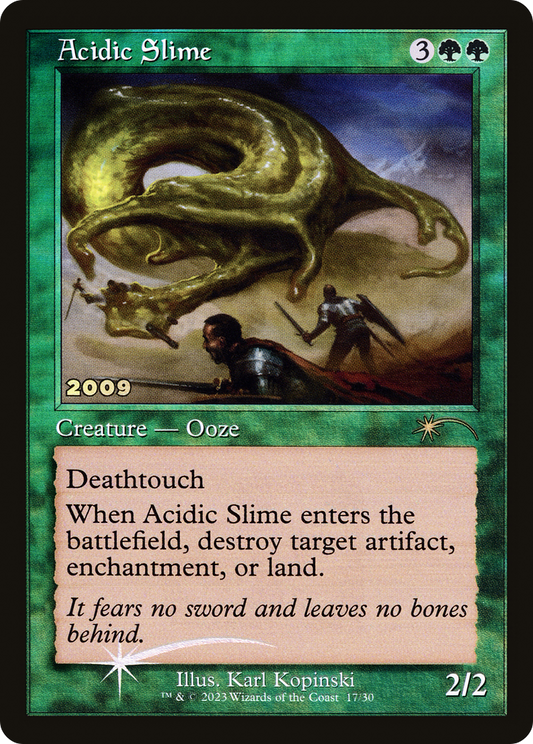 Acidic Slime (017) (2009) (Retro Frame) - Foil