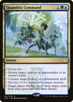 Quandrix Command (217) (Promo Pack) - Foil