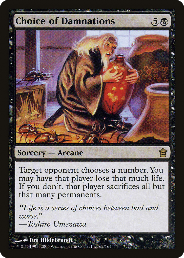 Choice of Damnations - Foil
