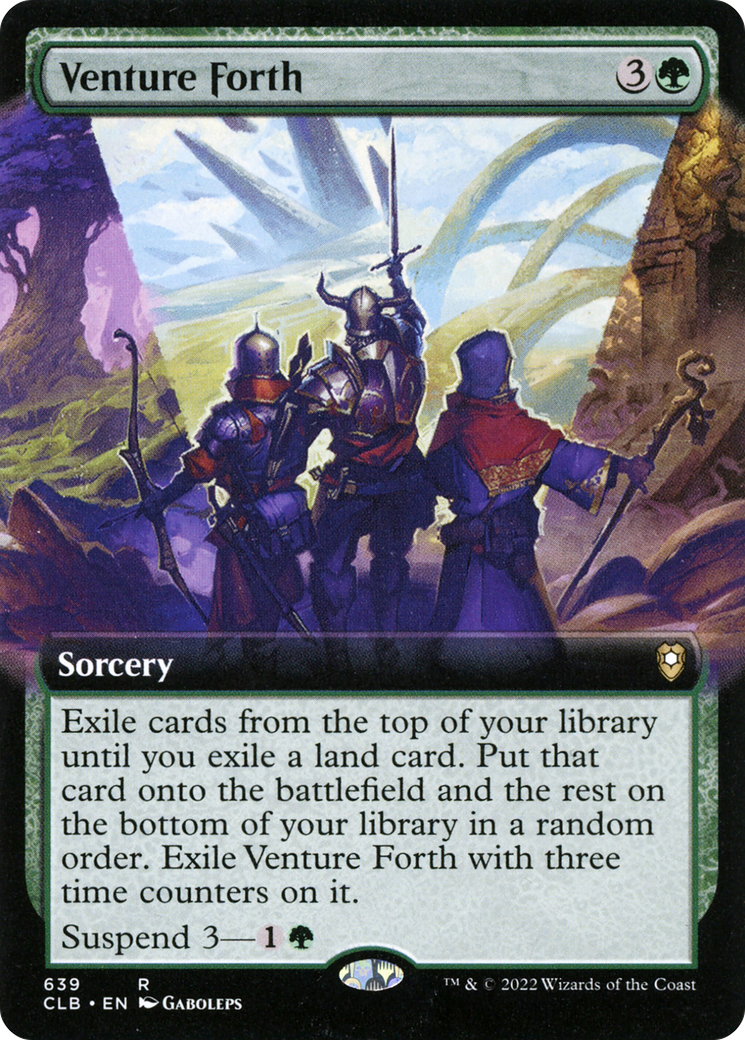 Venture Forth (639) (Extended Art)