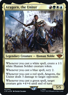 Aragorn, the Uniter (0192) (Prerelease) - Foil