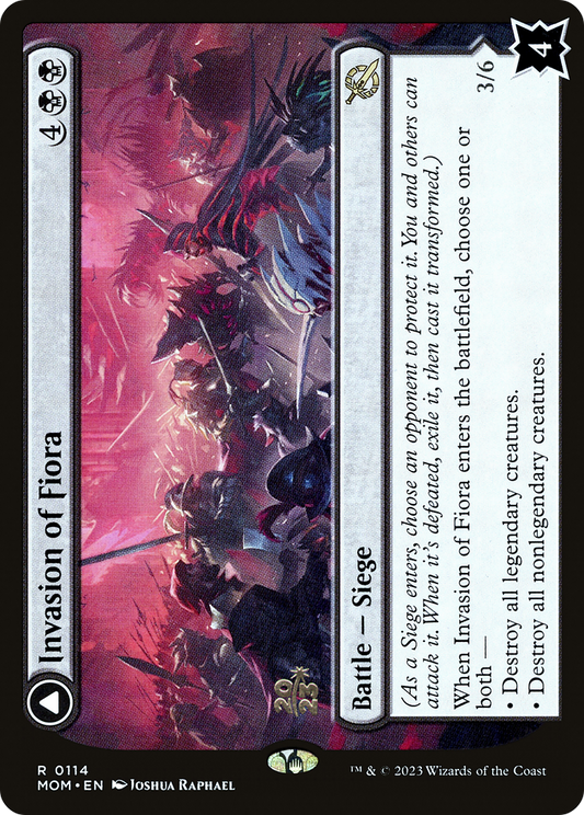 Invasion of Fiora // Marchesa, Resolute Monarch (0114) (Prerelease) (PMOM) - Foil