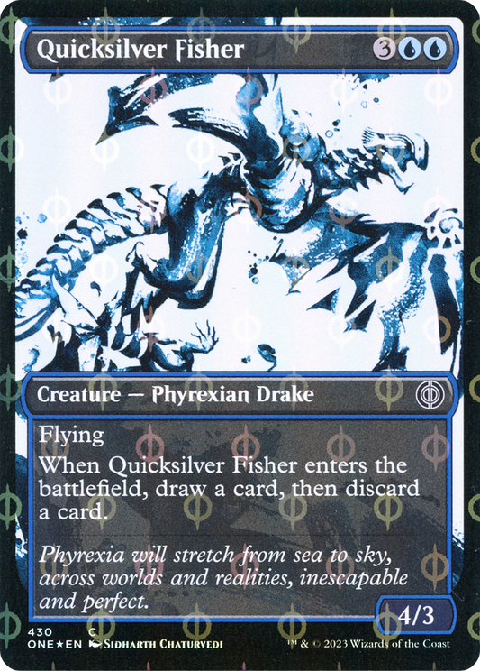Quicksilver Fisher (430) (Showcase) - Compleat Foil