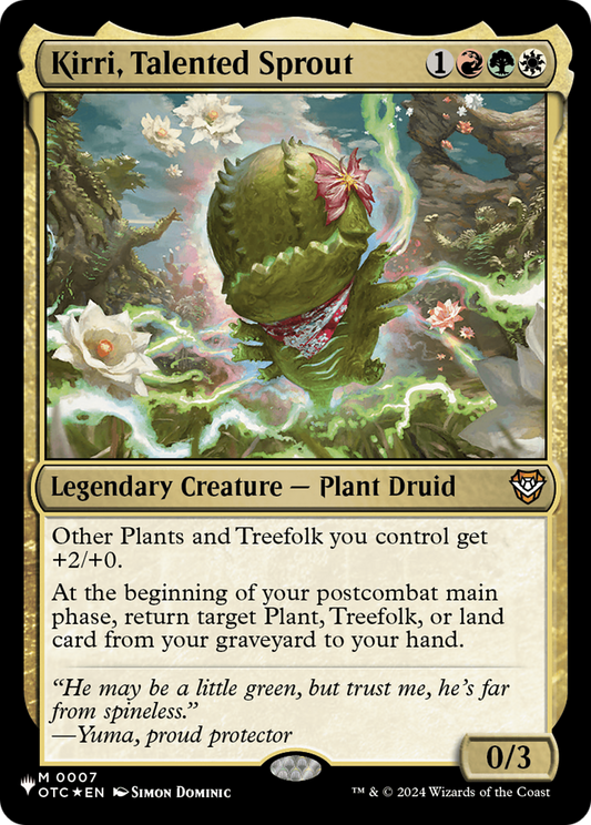 Kirri, Talented Sprout