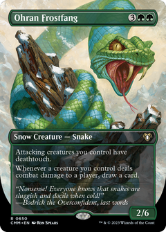 Ohran Frostfang (0650) (Borderless) - Foil