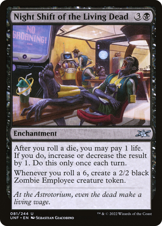 Night Shift of the Living Dead - Foil