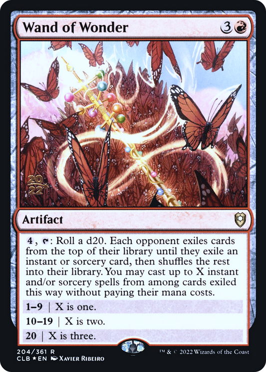 Wand of Wonder (204) (Prerelease) - Foil