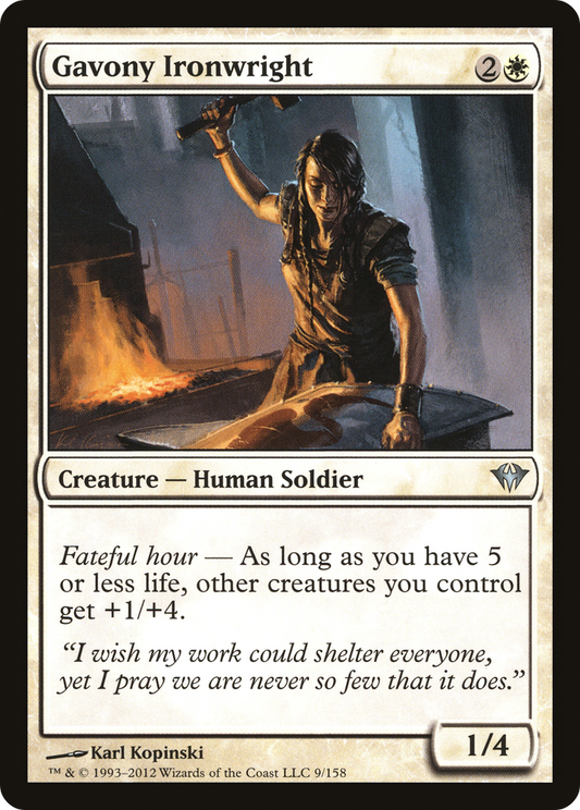 Gavony Ironwright - Foil