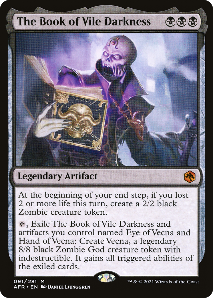 The Book of Vile Darkness - Foil