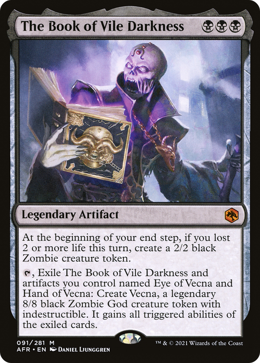 The Book of Vile Darkness - Foil