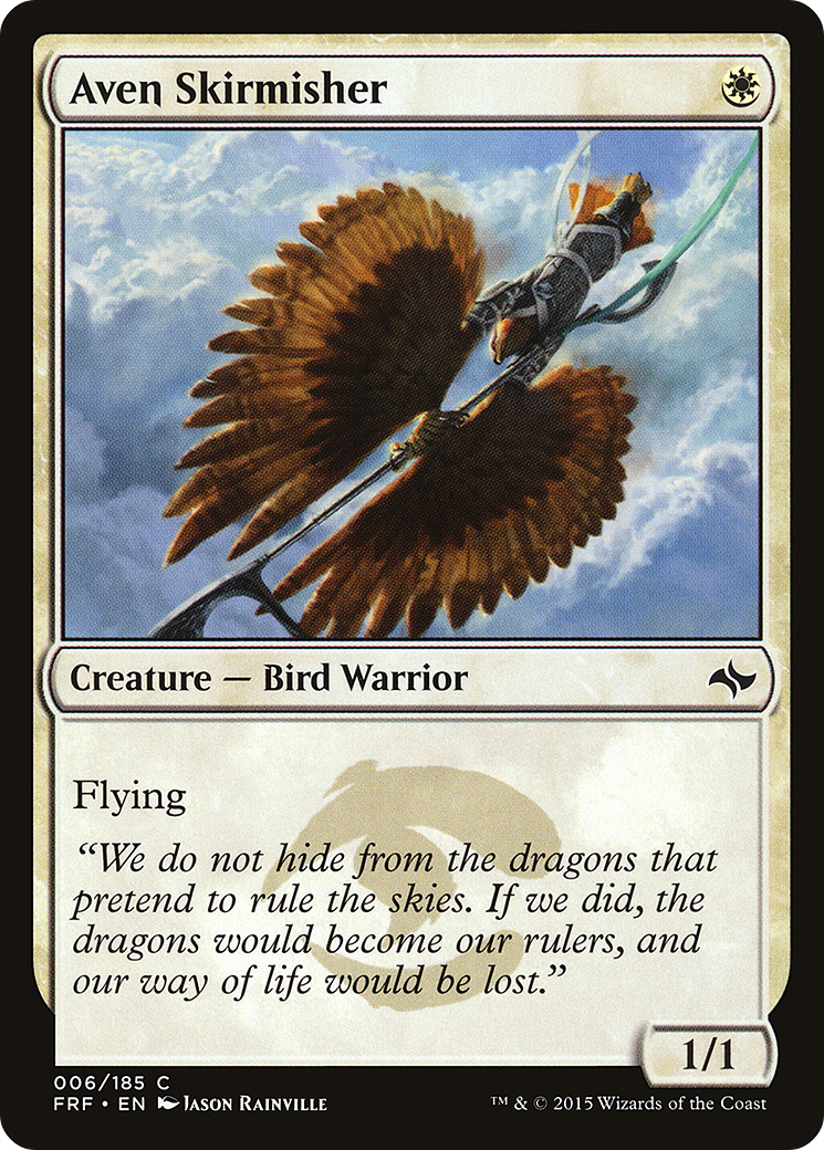 Aven Skirmisher - Foil