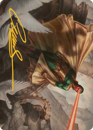 The Vision (15/45) Art Card (AMSH) - Gold-Stamped Signature