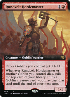 Rundvelt Hordemaster (409) (Extended Art) - Foil