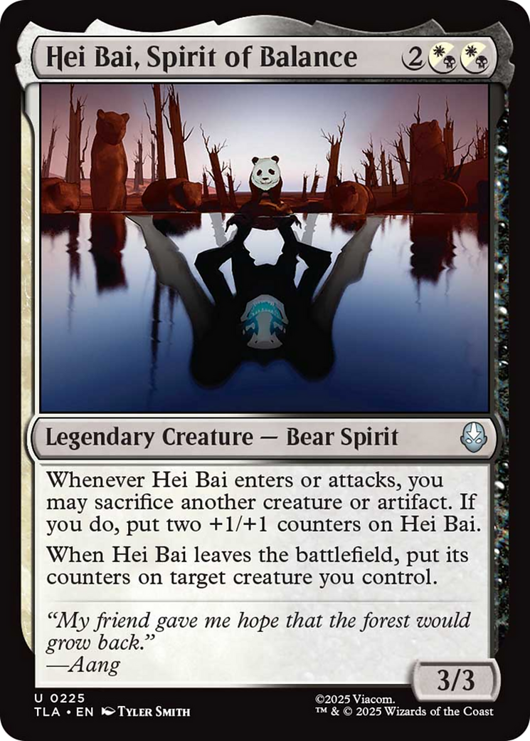 Hei Bai, Spirit of Balance tla