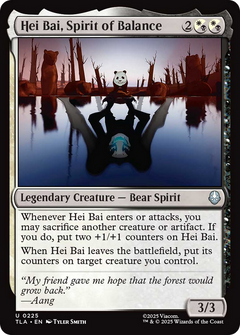 Hei Bai, Spirit of Balance tla