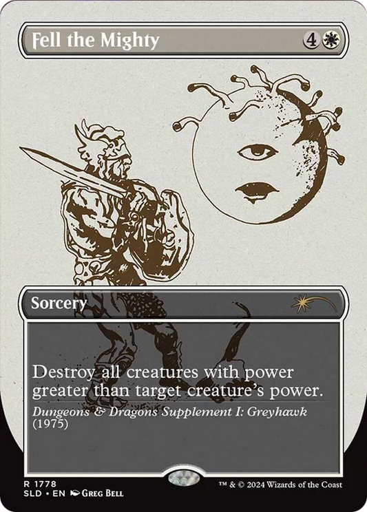 Fell the Mighty (1778) (Borderless)