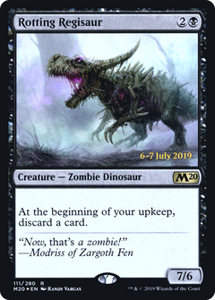 Rotting Regisaur (111) (Prerelease) - Foil