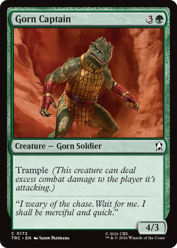 Gorn Captain (TRC)