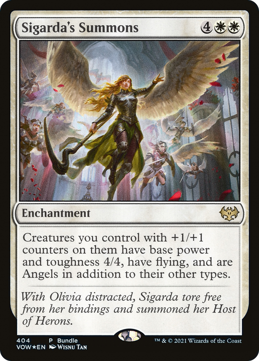 Sigarda's Summons (404) (Bundle) - Foil