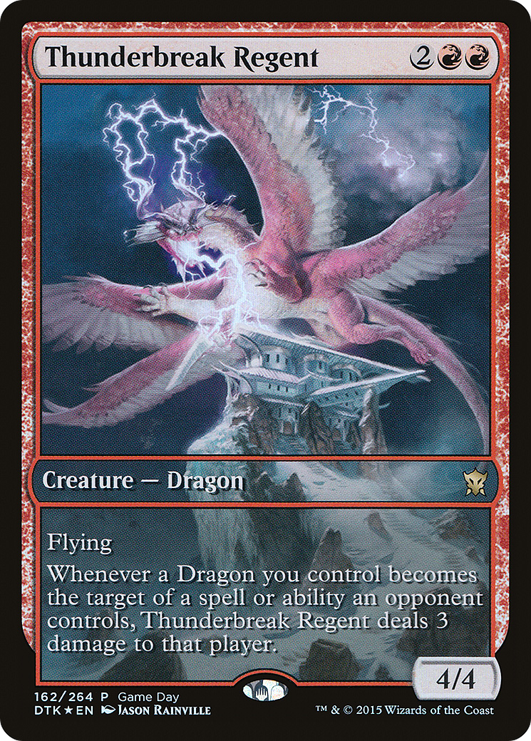 Thunderbreak Regent (162) (Game Day) - Foil