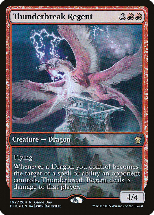 Thunderbreak Regent (162) (Game Day) - Foil