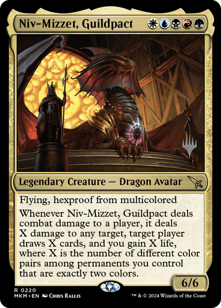 Niv-Mizzet, Guildpact (0220) (Promo Pack)