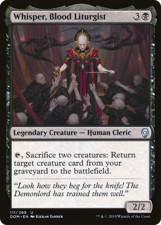 Whisper, Blood Liturgist - Foil