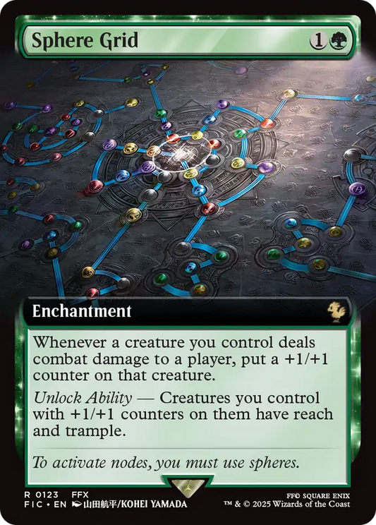 Sphere Grid (0123) (Extended Art)