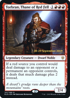 Torbran, Thane of Red Fell (147) (Prerelease) - Foil