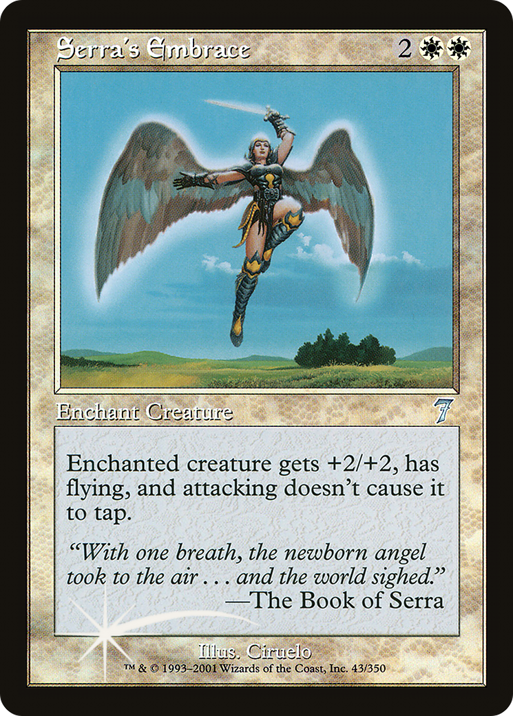 Serra's Embrace - Foil