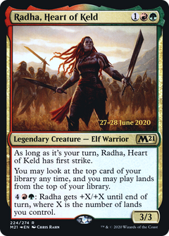 Radha, Heart of Keld (224) (Prerelease) - Foil