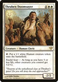 Thraben Doomsayer - Foil