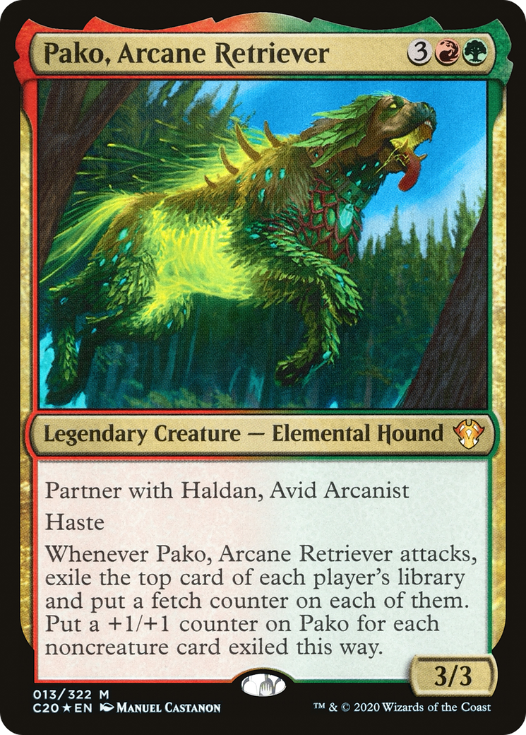 Pako, Arcane Retriever - Foil
