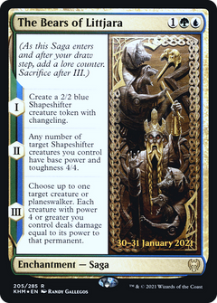 The Bears of Littjara (205) (Prerelease) - Foil