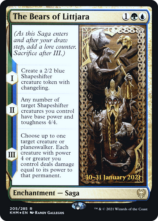 The Bears of Littjara (205) (Prerelease) - Foil