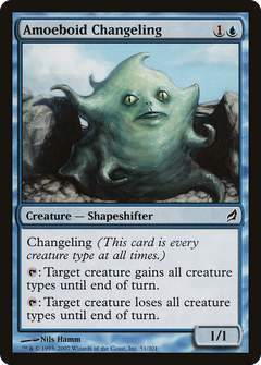 Amoeboid Changeling - Foil