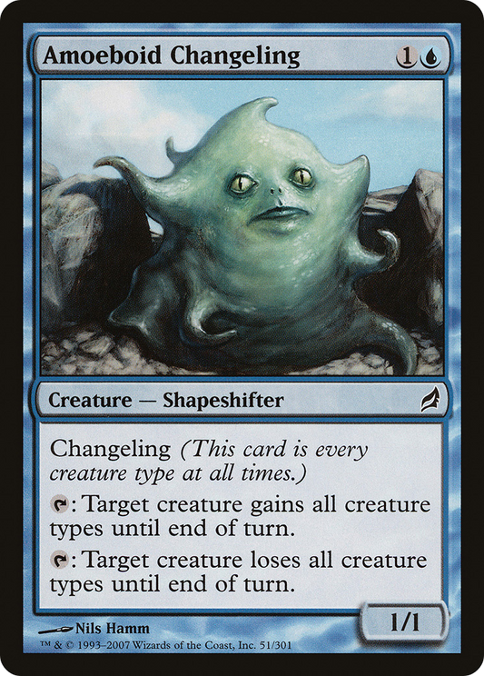 Amoeboid Changeling - Foil
