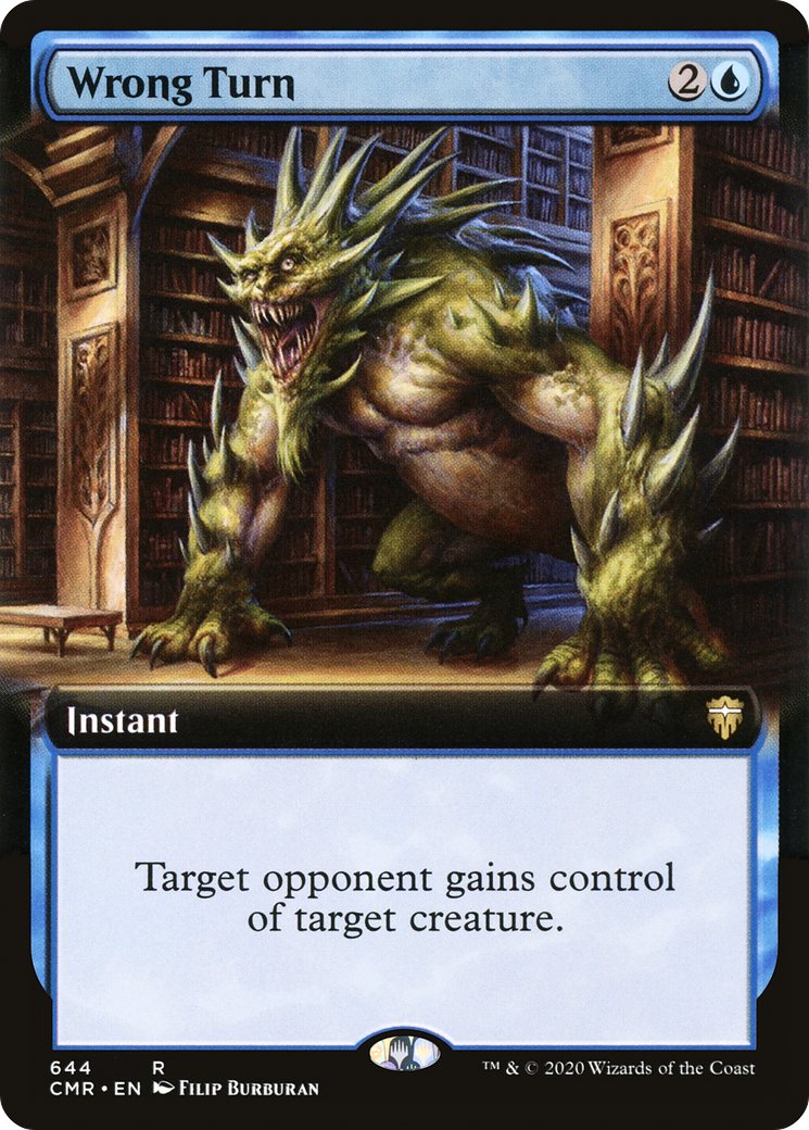 Wrong Turn (644) (Extended Art) - Foil