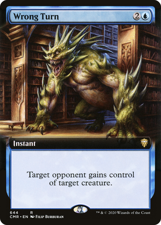 Wrong Turn (644) (Extended Art) - Foil