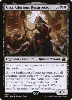 Gisa, Glorious Resurrector (103) (Promo Pack) - Foil