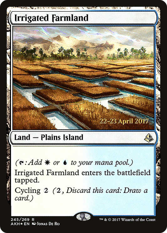 Irrigated Farmland (245) (Prerelease) - Foil
