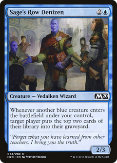 Sage's Row Denizen - Foil