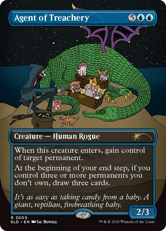 Agent of Treachery (2005) (Borderless) - Foil