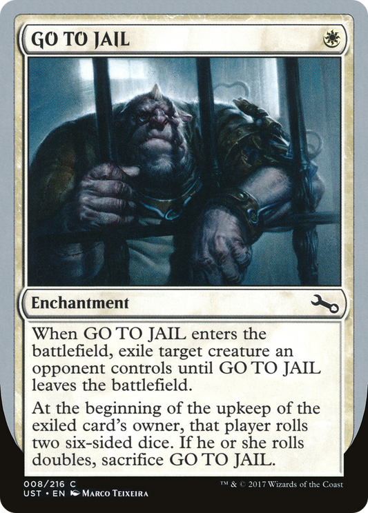 GO TO JAIL - Foil